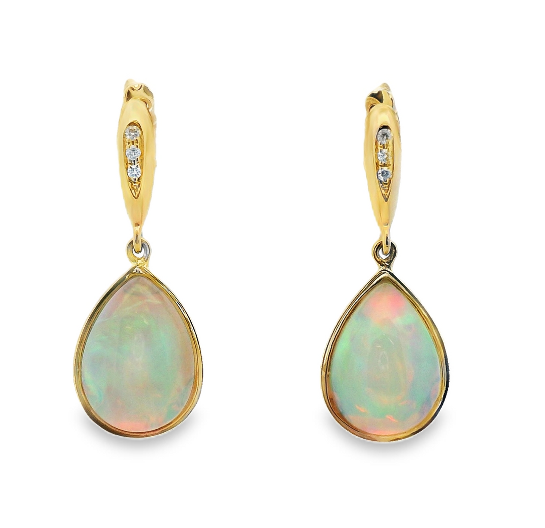 Colored Stone Earrings