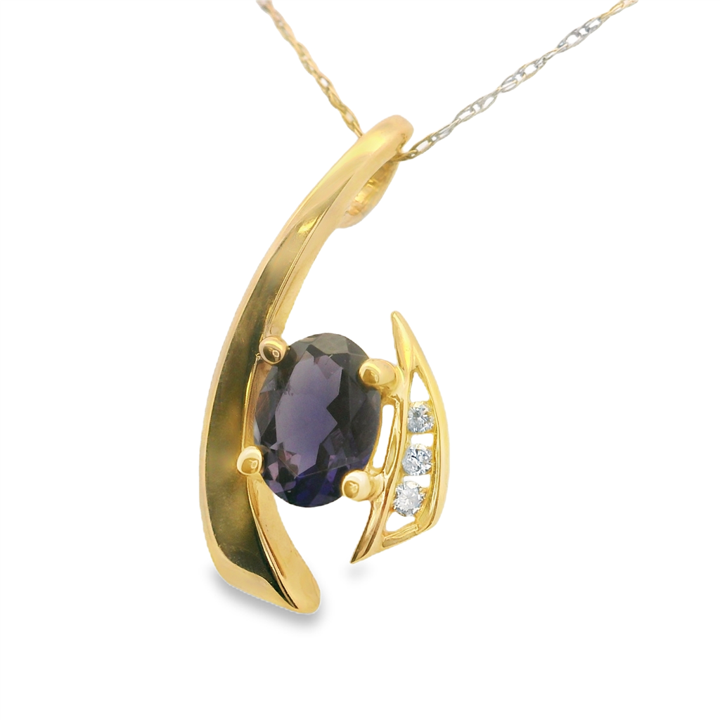 Estate Colored Stone Necklace
