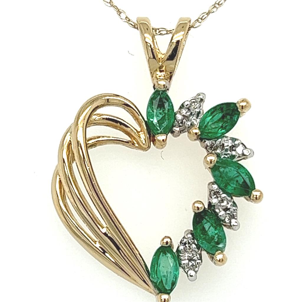 Estate Color Stone Pendant