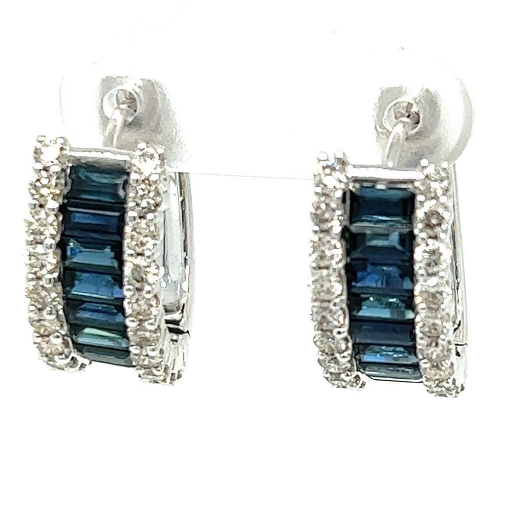 Estate Colored Stone Earrings
