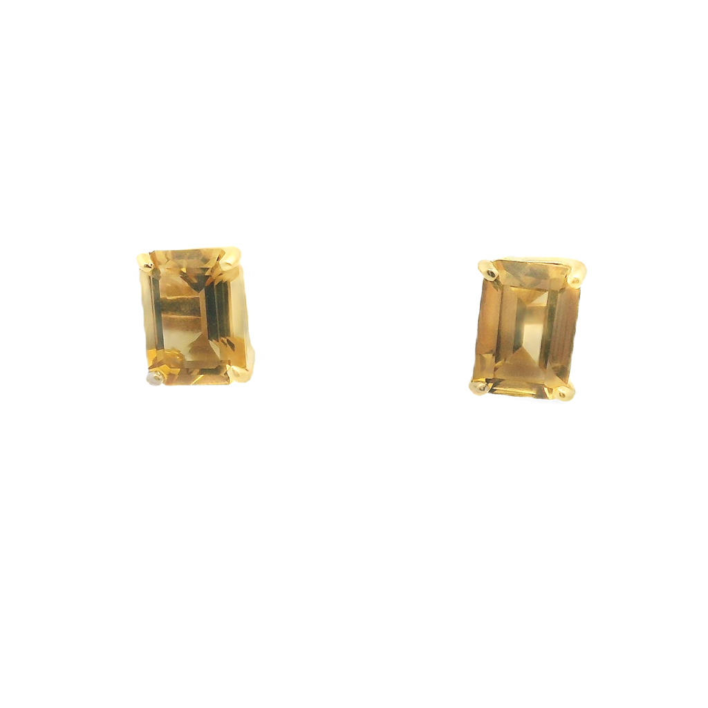 Estate Colored Stone Earrings
