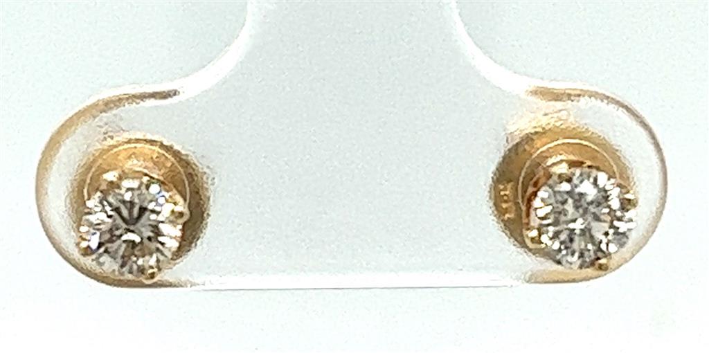 Estate Diamond Stud Earring