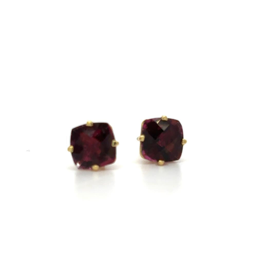 Estate Colored Stone Earrings