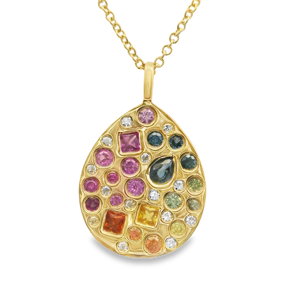 Colored Stone Necklace
