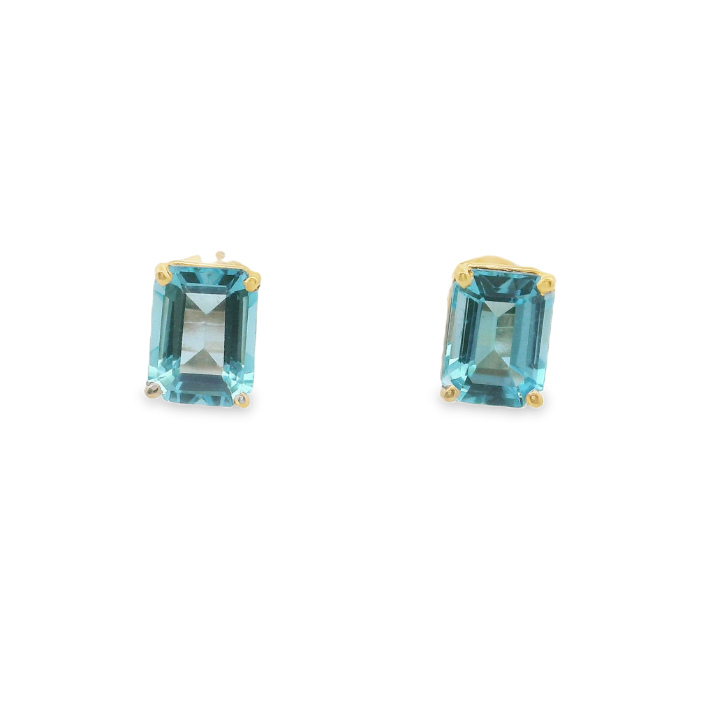 Estate Colored Stone Earrings
