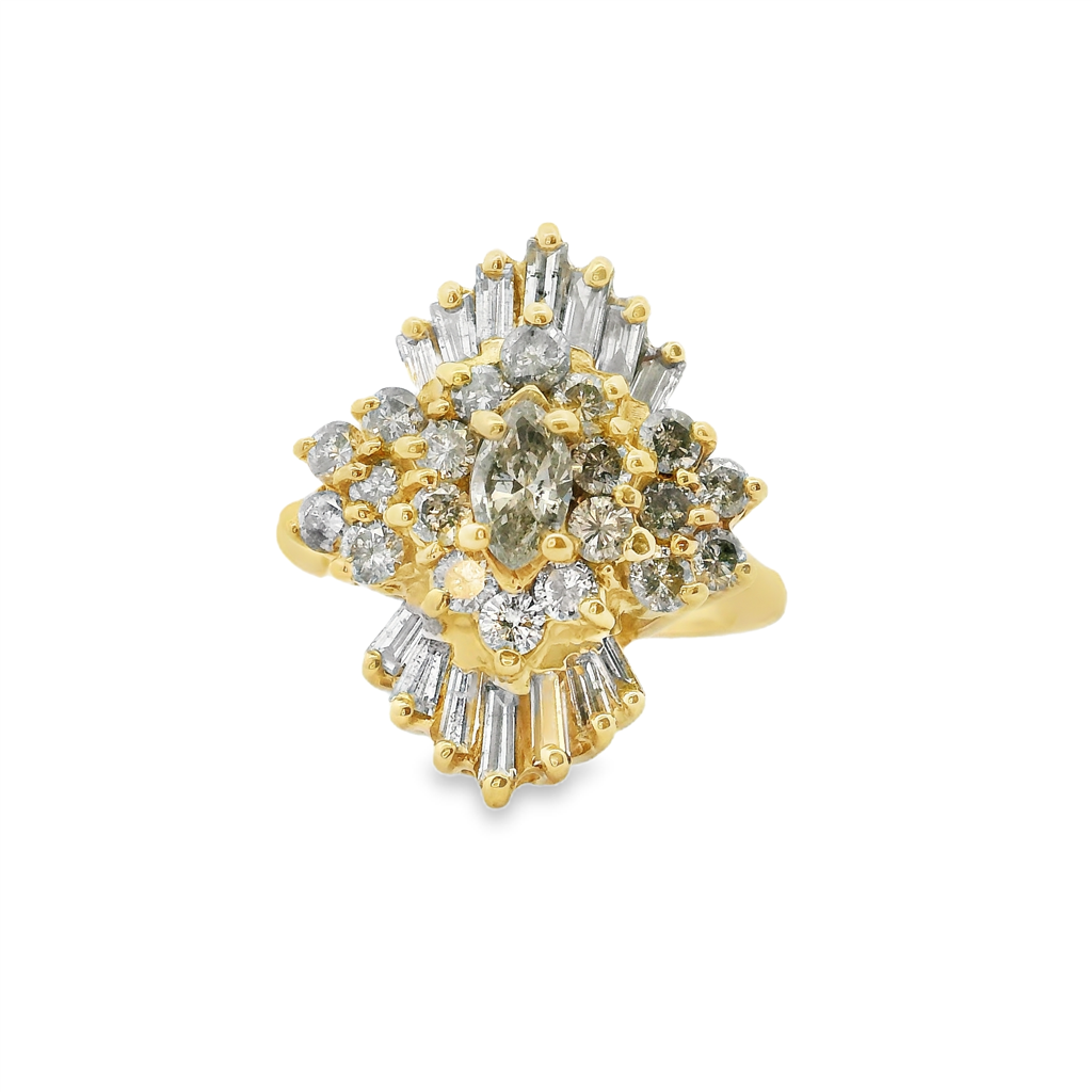 Estate Diamond Fashion Ring