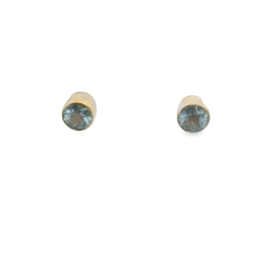 Estate Colored Stone Earrings