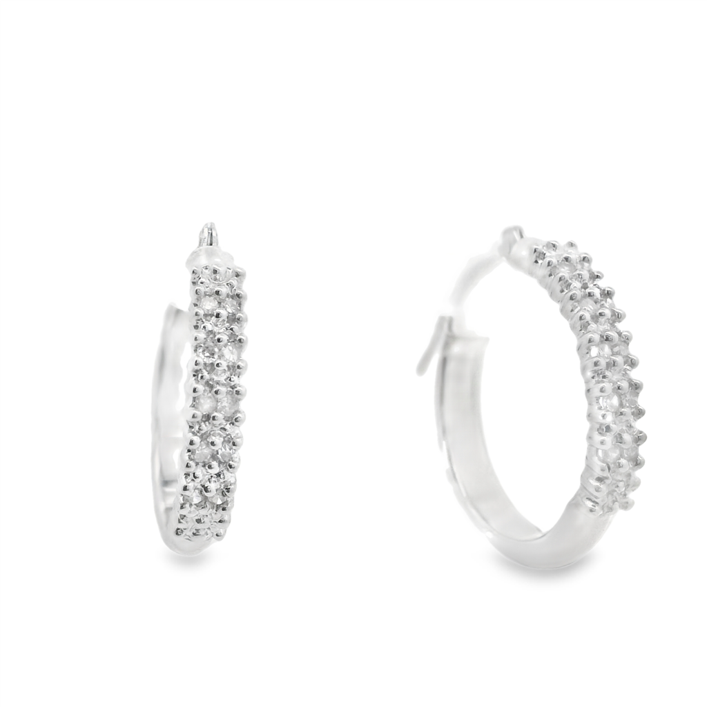 Estate Diamond Earrings