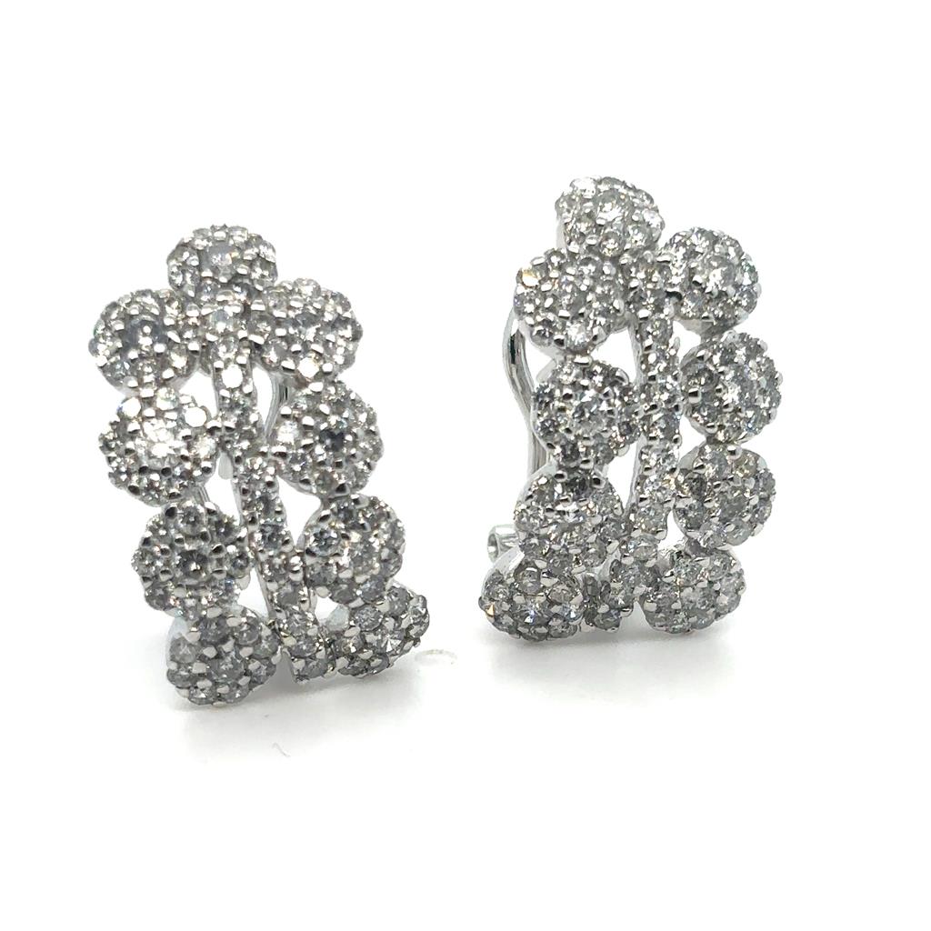 Estate Diamond Earrings