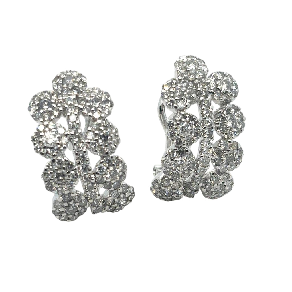 Estate Diamond Earrings
