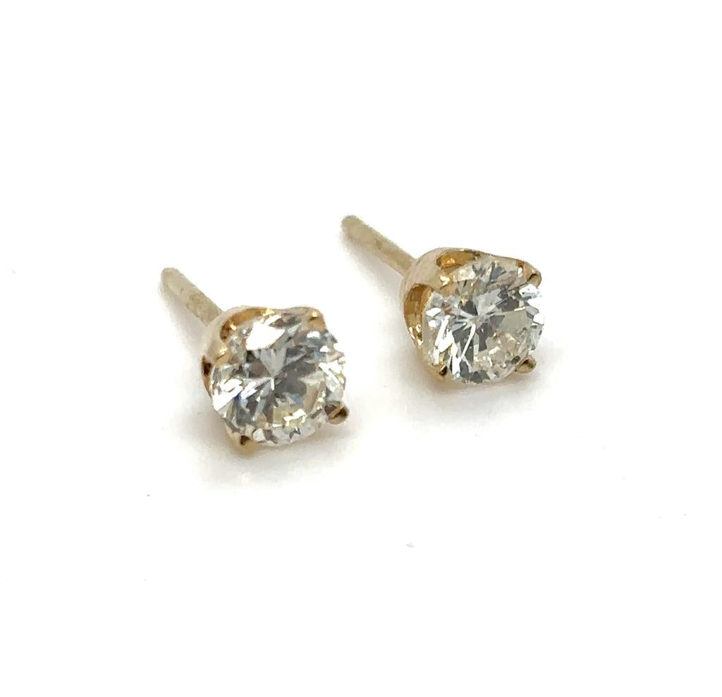 Estate Diamond Studs