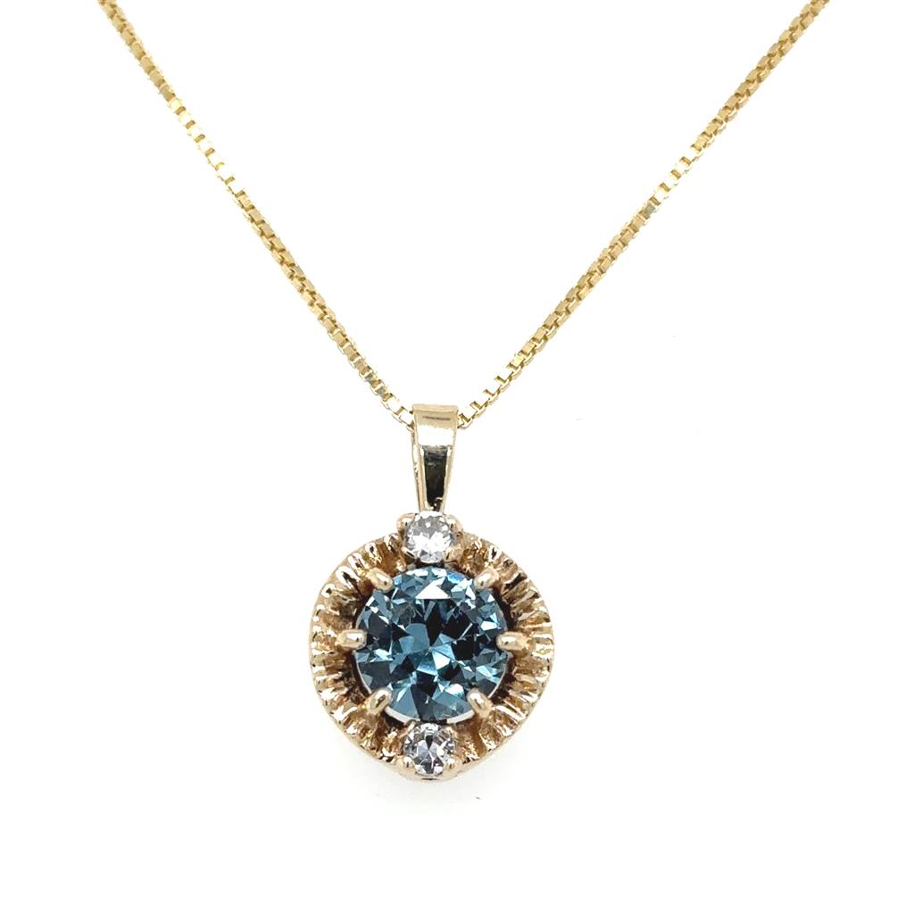 Estate Colored Stone Necklace