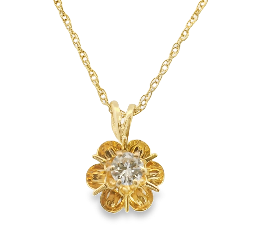 Estate Diamond Pendant