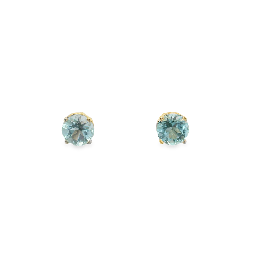 Estate Colored Stone Earrings