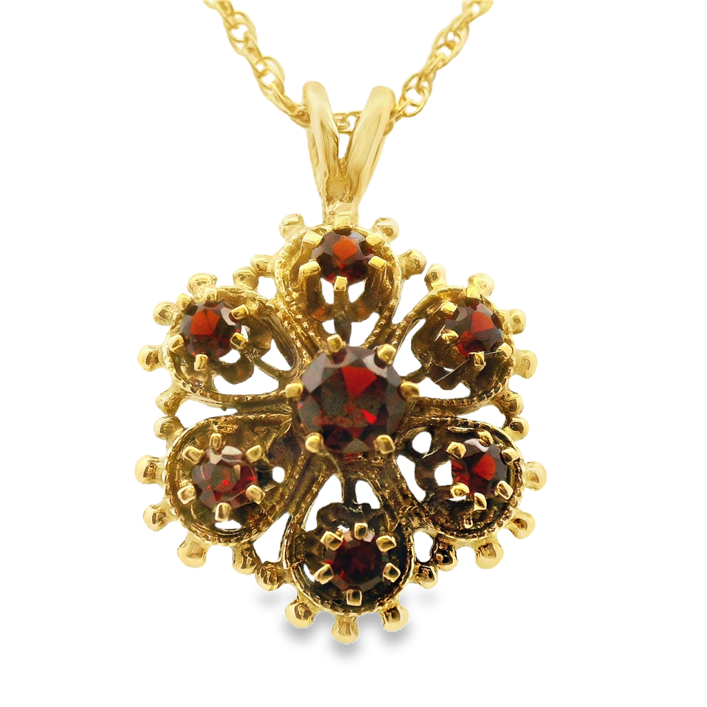 Estate Colored Stone Necklace