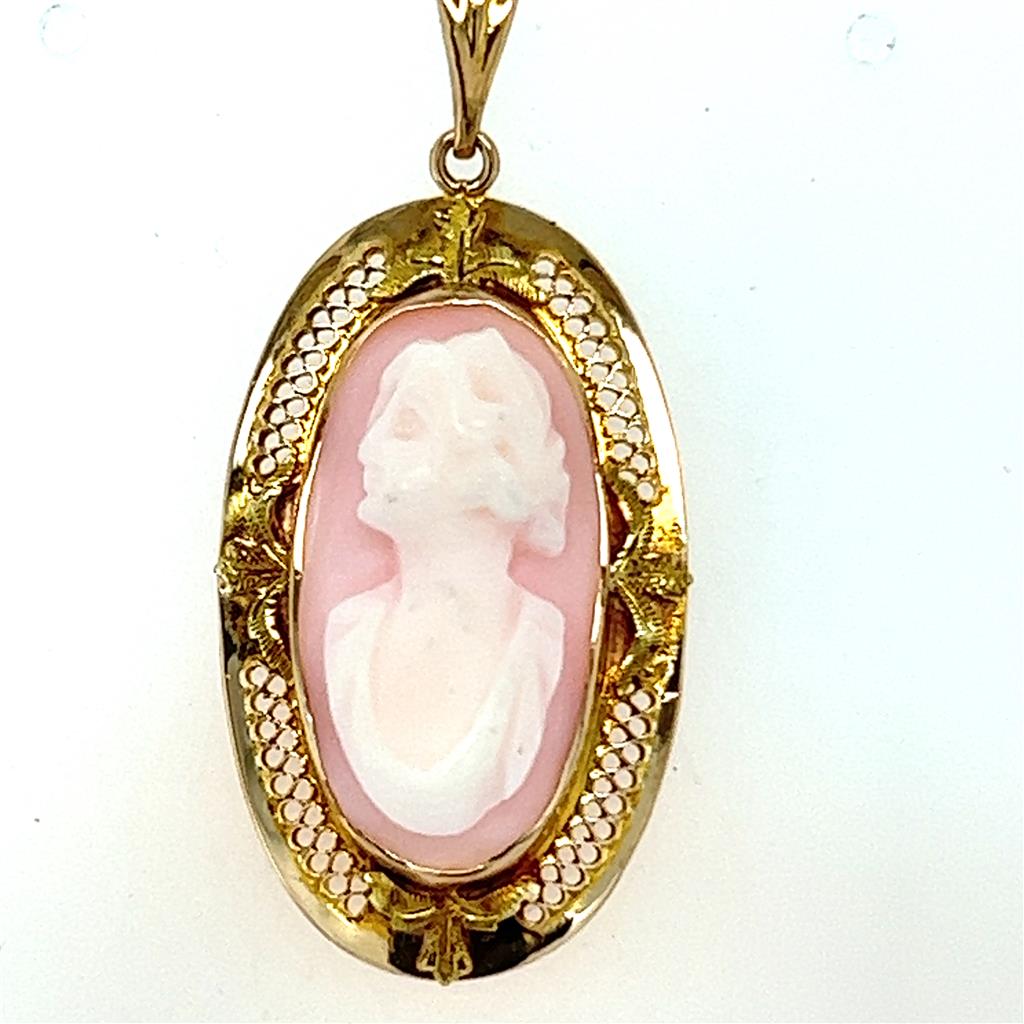 Estate Color Stone Pendant