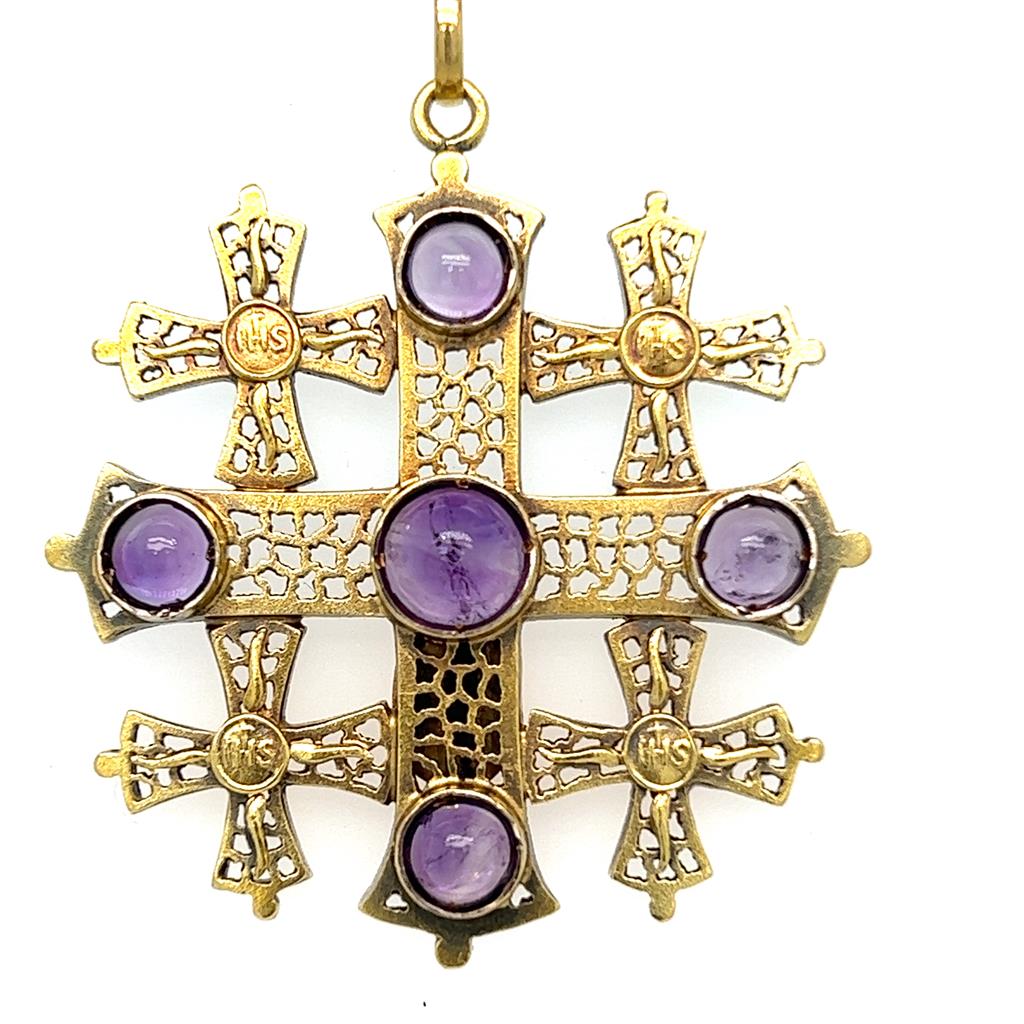 Estate Color Stone Pendant