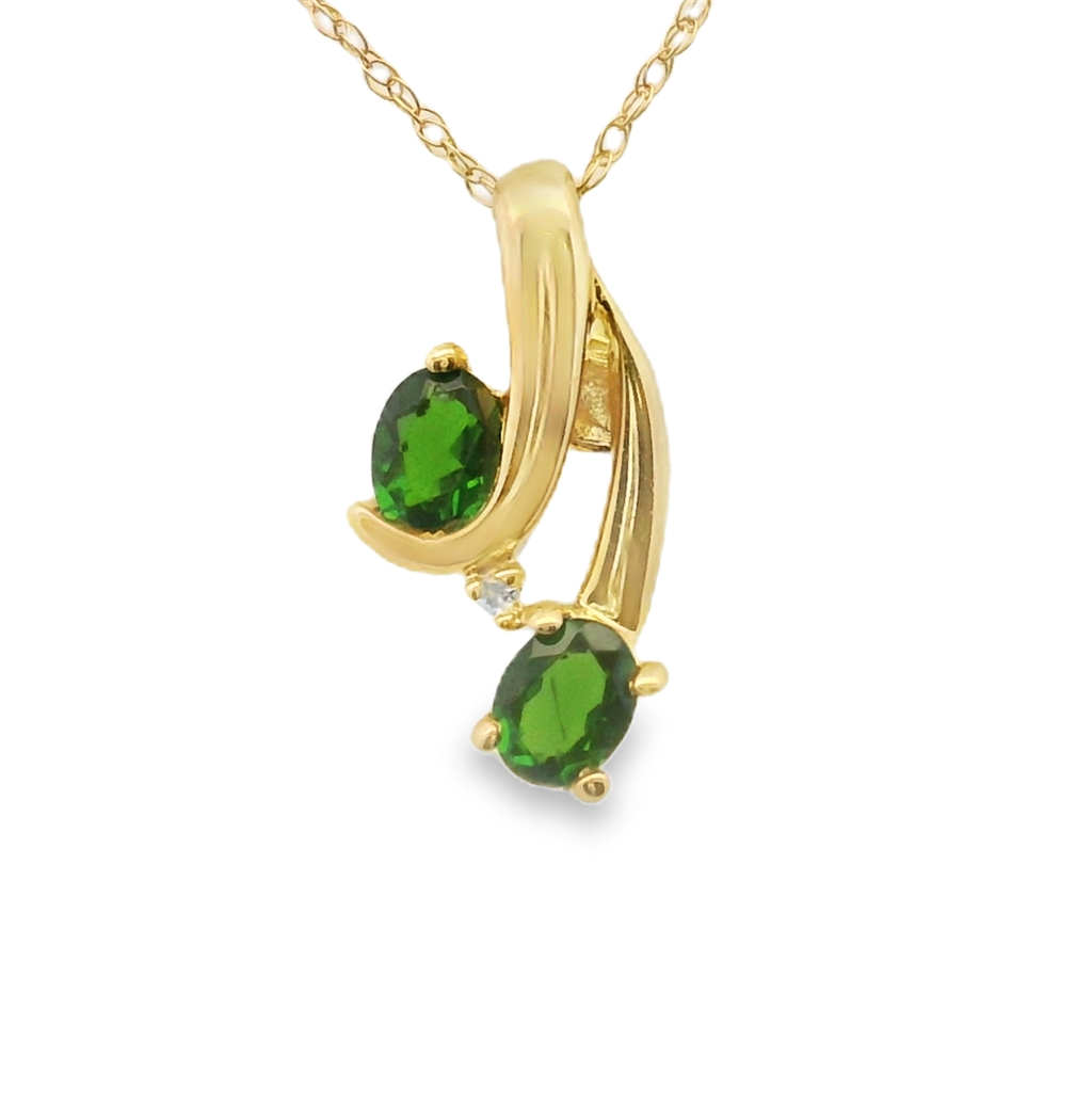 Estate Colored Stone Necklace