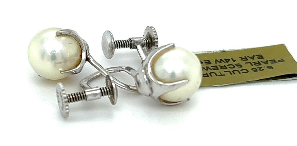 Estate Color Stone Earring