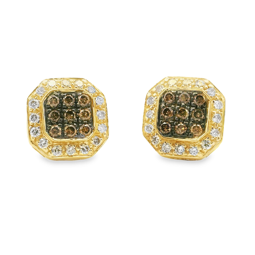 Estate Diamond Earrings