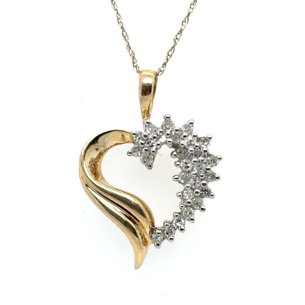 Estate Diamond Pendants