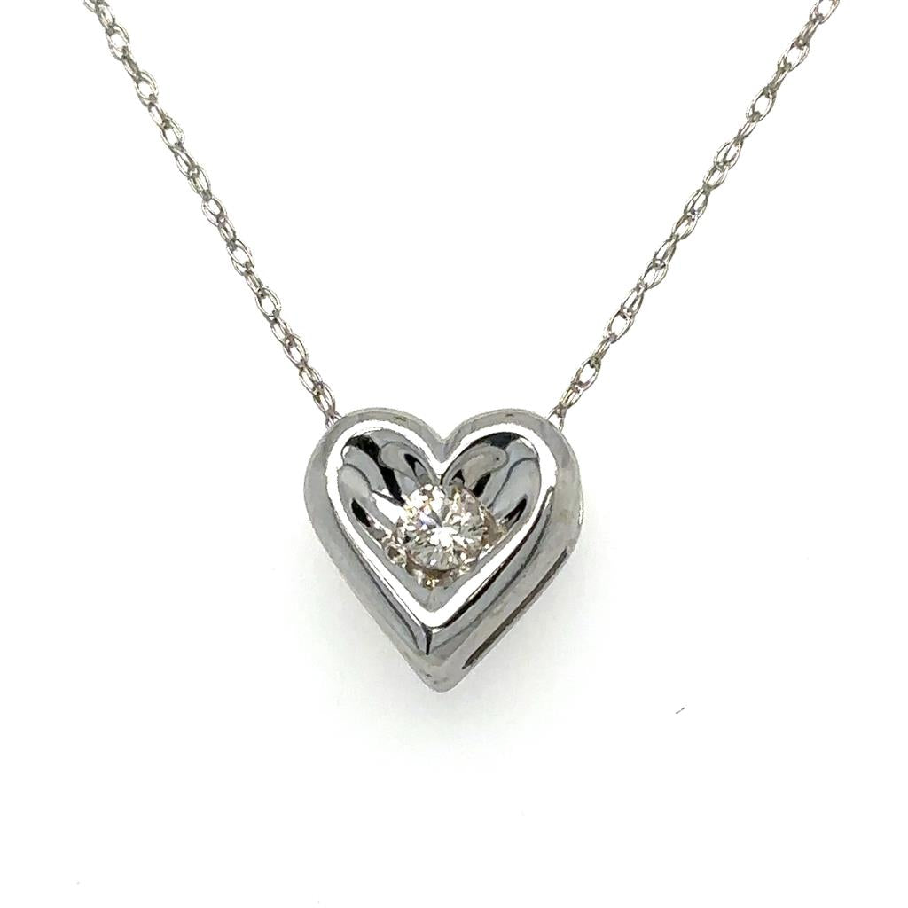 Estate Diamond Pendants