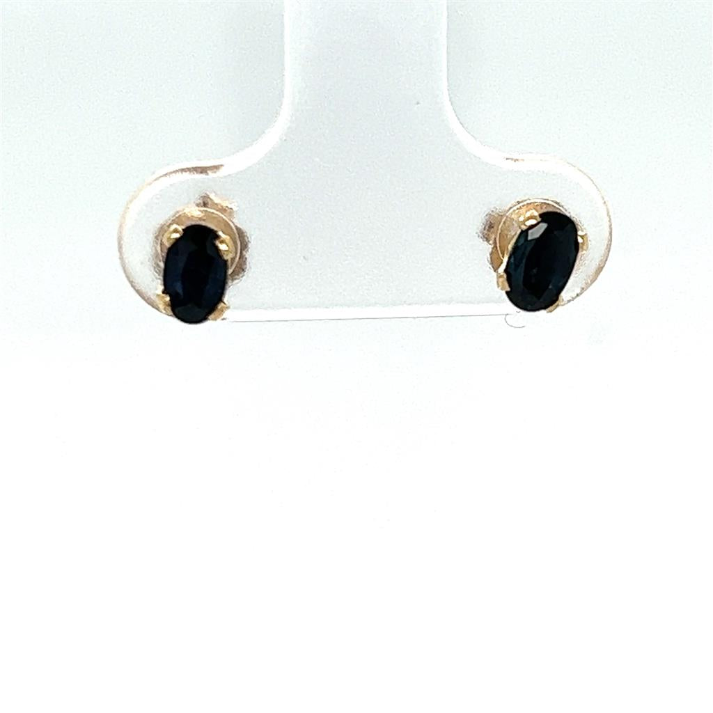 Estate Colored Stone Earrings