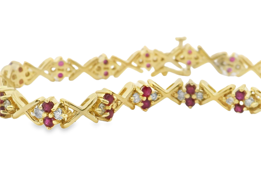 Estate Colored Stone Bracelet