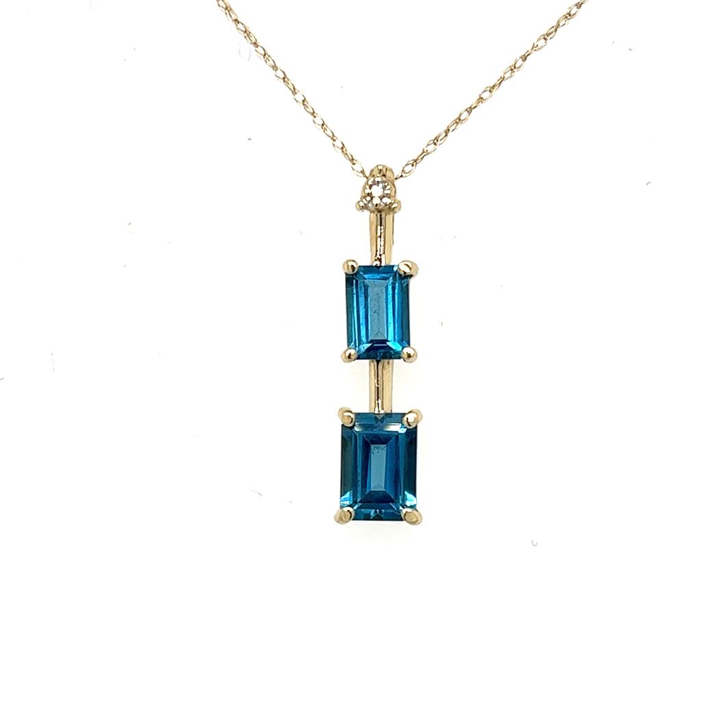 Estate Color Stone Pendant