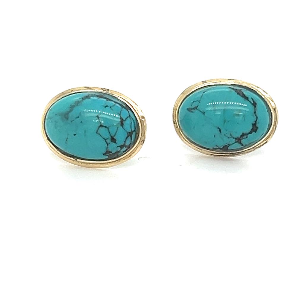 Estate Color Stone Earring