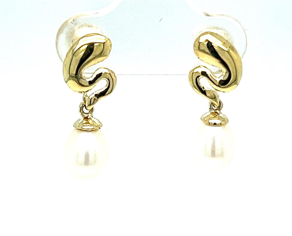 Estate Color Stone Earring