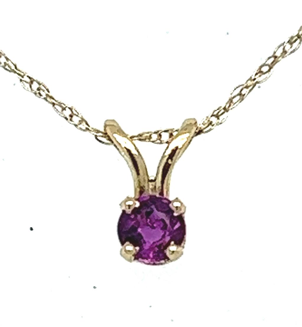 Estate Colored Stone Necklace
