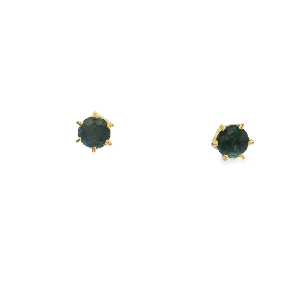 Estate Colored Stone Earrings