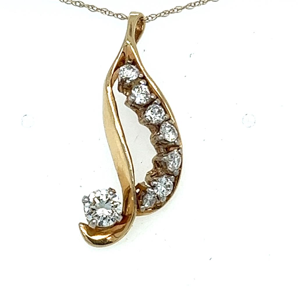 Estate Diamond Pendant