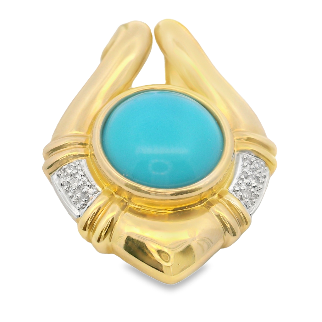Estate Colored Stone Necklace