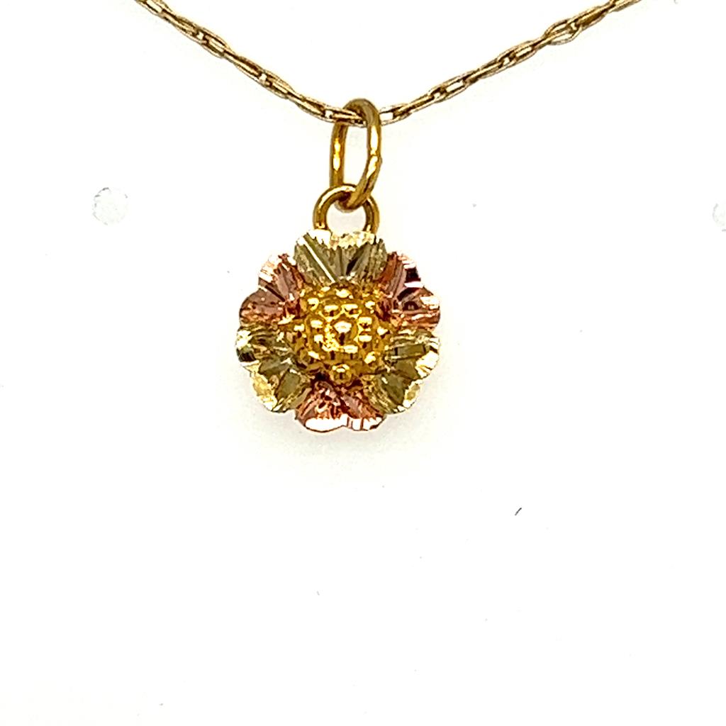 Estate Color Stone Pendant