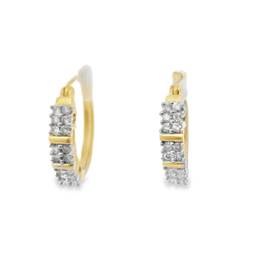 Estate Diamond Earrings