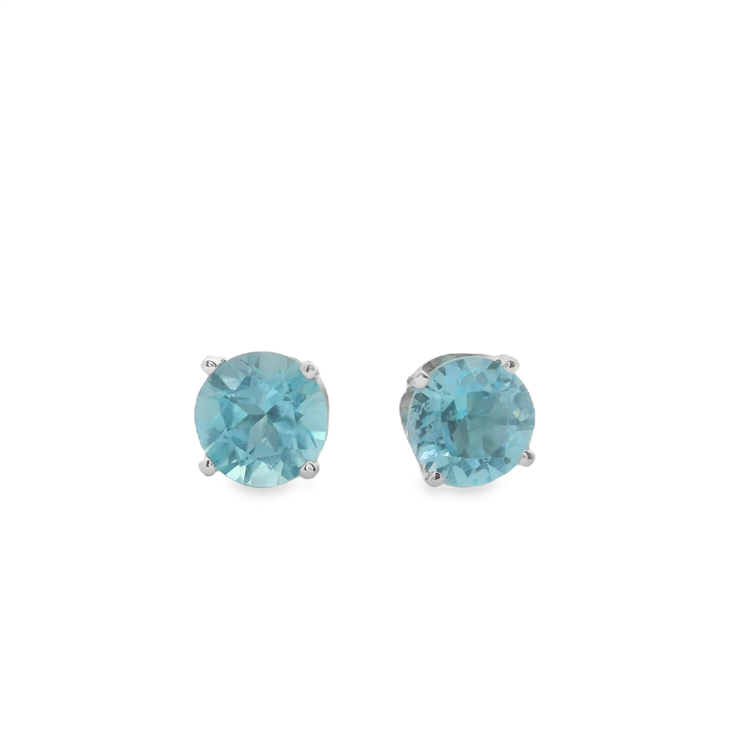 Estate Colored Stone Earrings