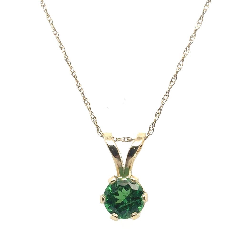 Estate Colored Stone Necklace