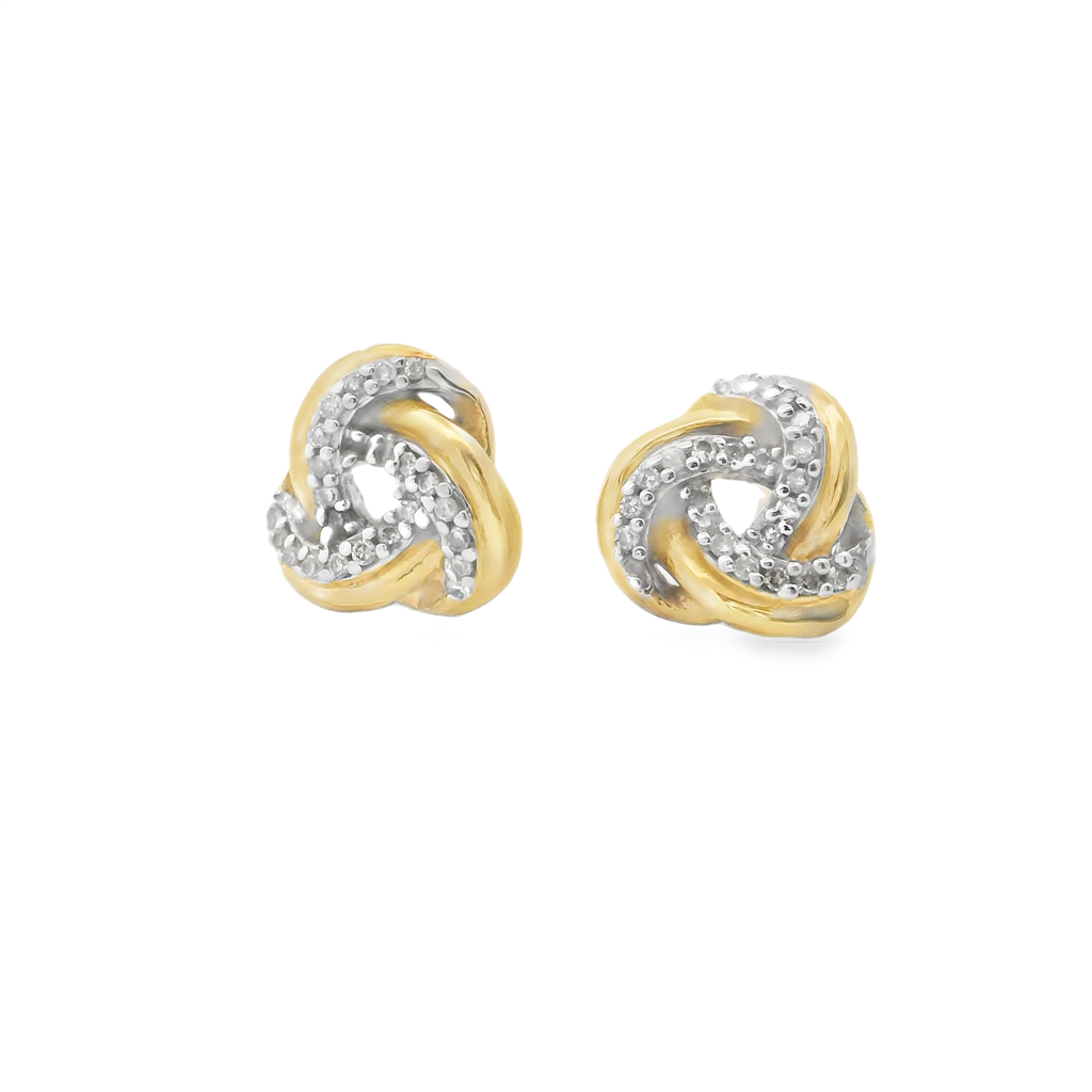 Estate Diamond Earrings