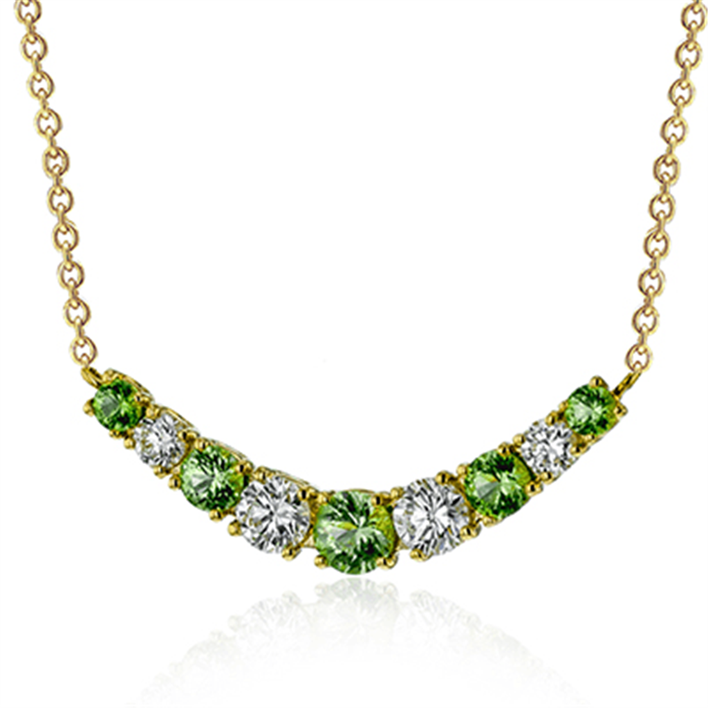 Colored Stone Necklace