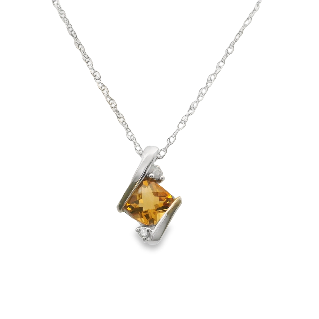 Estate Colored Stone Necklace