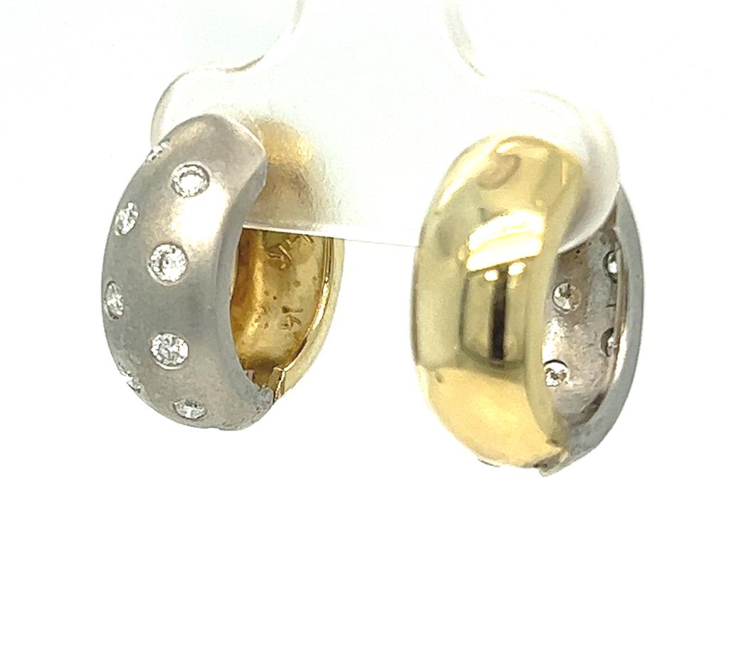 Estate Diamond Earrings