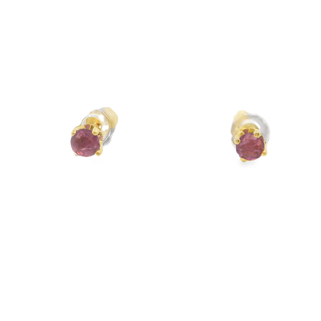 Estate Colored Stone Earrings