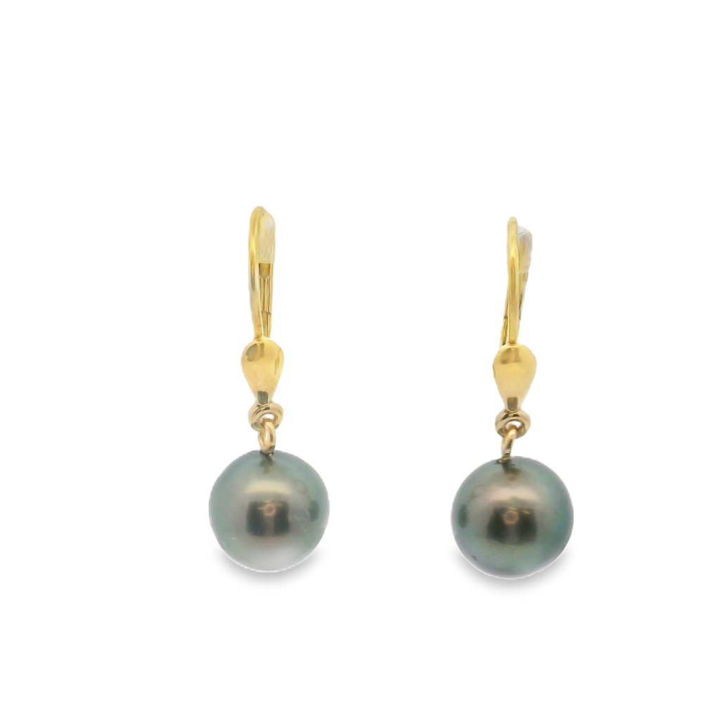Estate Colored Stone Earrings