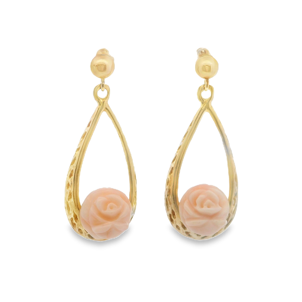 Estate Colored Stone Earrings