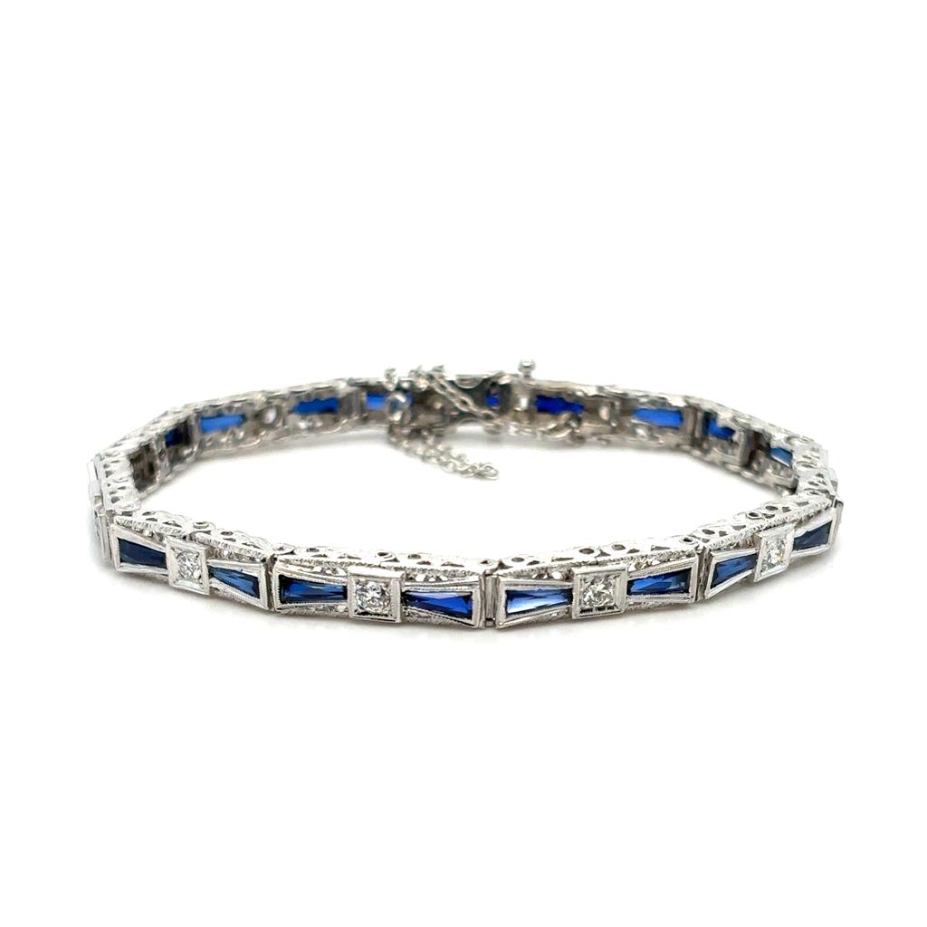 Estate Colored Stone Bracelet