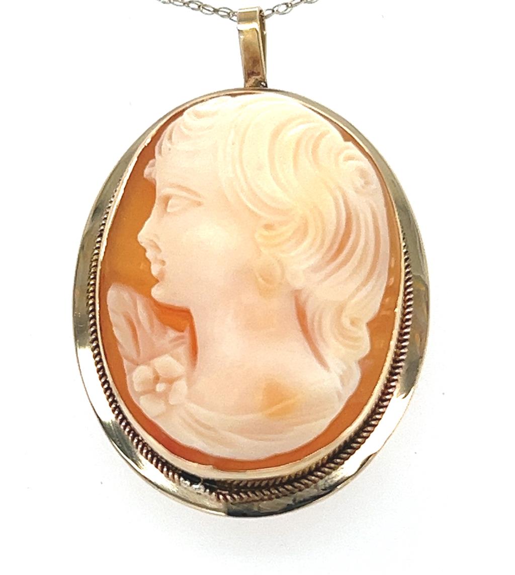 Estate Color Stone Pendant