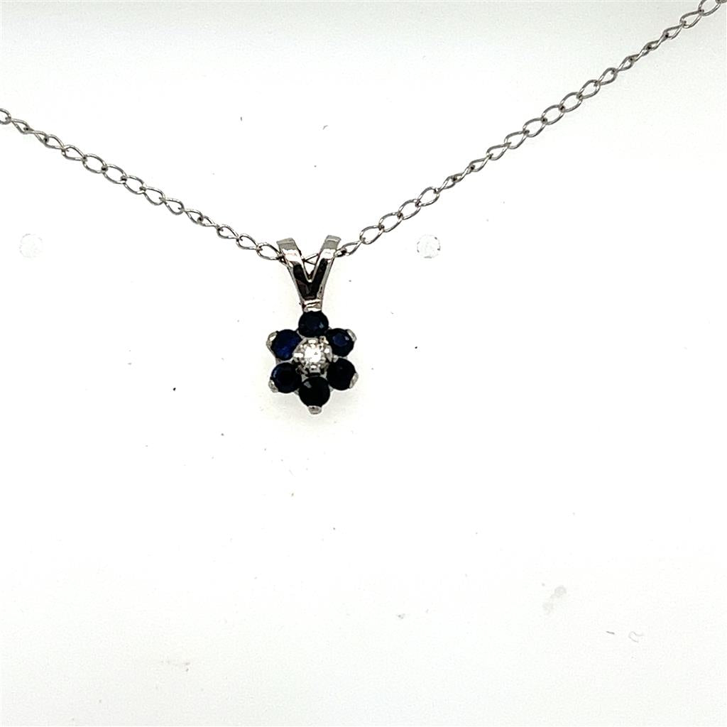 Estate Colored Stone Necklace