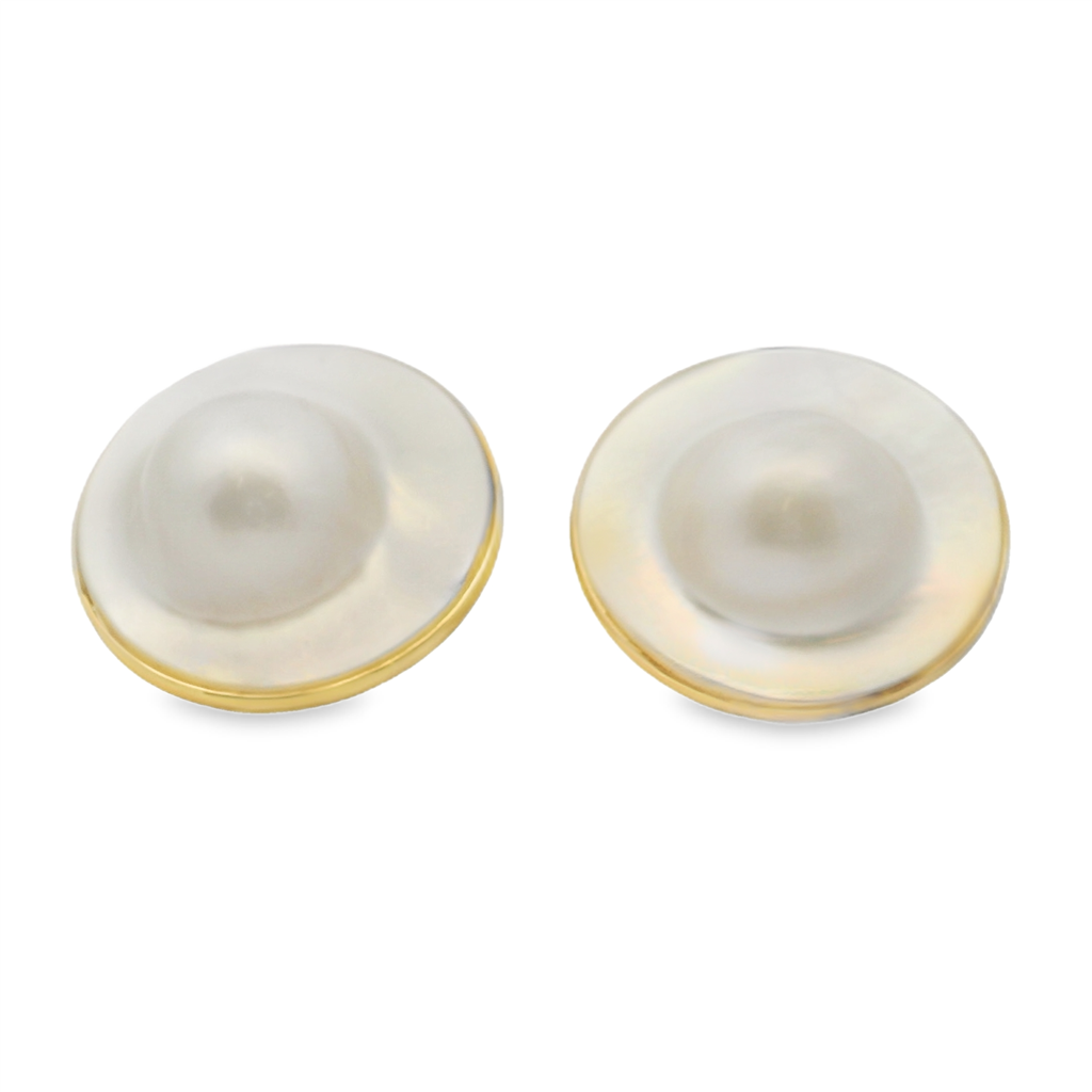 Estate Color Stone Earring